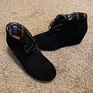 Toms Wedge Bootie